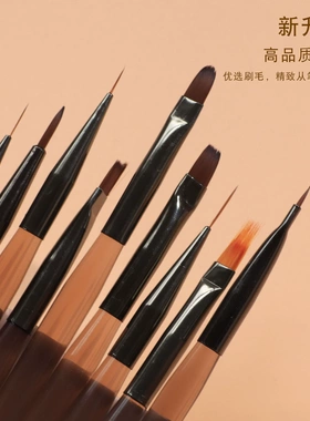 日式初学者工具勾线笔美甲店新手