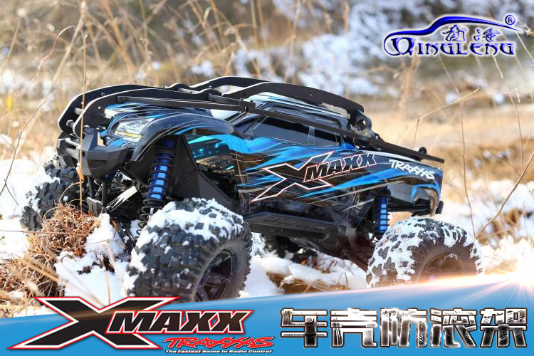 现货TRAXXAS XMAXX大X车壳版尼龙防滚架猪笼