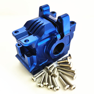 Traxxas 1/10 Rustler Hoss Slash Stampede 4x4金属后差速波箱壳