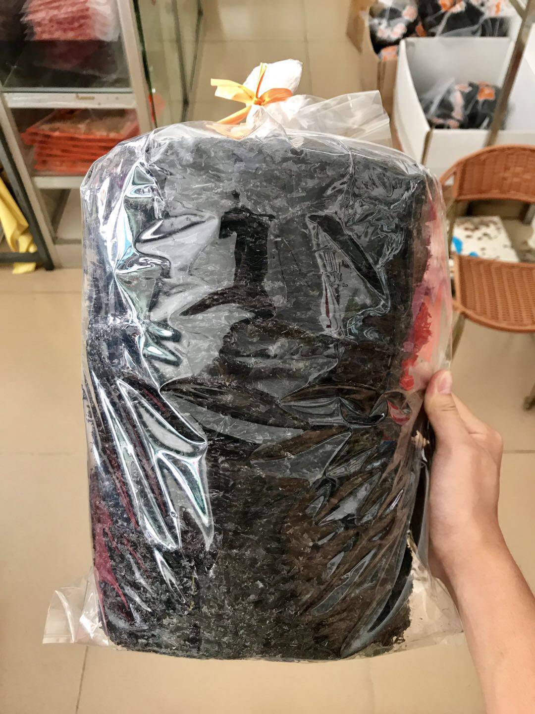 汕尾本港特产潮汕特产海味野生头水无沙免洗香脆紫菜500g