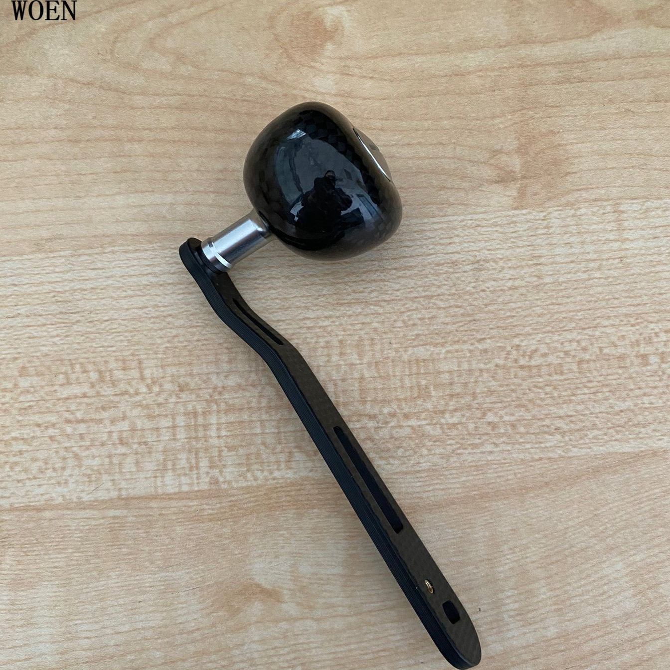 路亚鼓轮全碳素摇把单摇臂