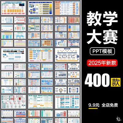 教学能力大赛ppt模板实施报告配图创新设计国赛教师技能讲课课件