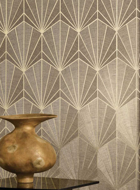 casamance法国进口壁布Mythique现代轻奢镶嵌工艺客玄关电视背景