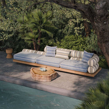 casamance法国进口面料Hozho现代感人字形图案沙发布艺窗帘及座椅