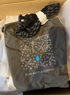 日本bluebottle蓝瓶 ball&chain联名 收纳袋 单肩包