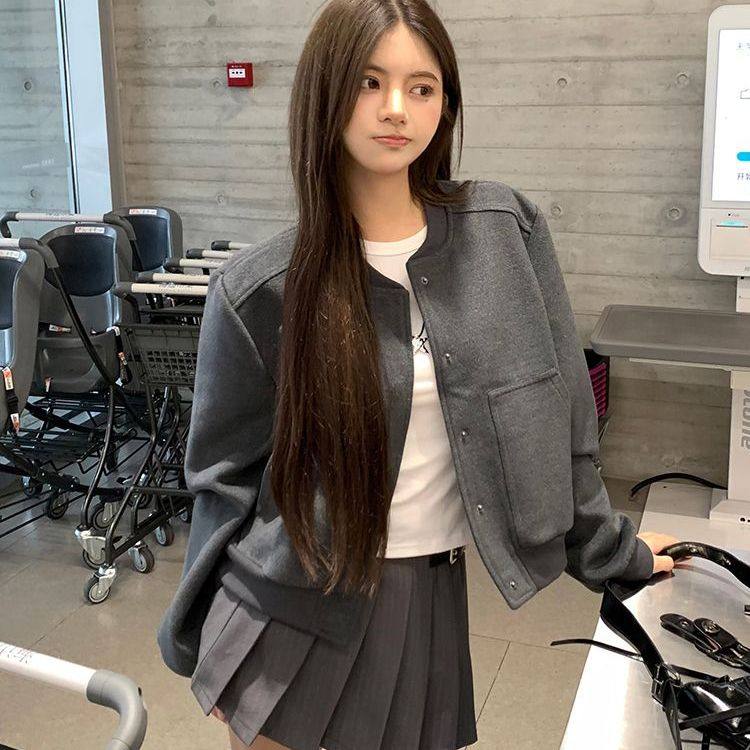 灰色短款连帽卫衣外套女秋冬2026新款加绒加厚小个子收腰开衫上衣,女装/女士精品,卫衣/绒衫,淘宝优惠券,粉丝福利购,淘宝优惠卷