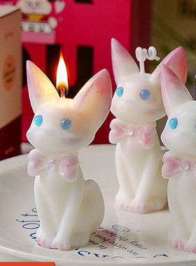 ins猫咪造型创意伴手礼diy家居装饰高级感香氛摆件仙女猫生日礼物