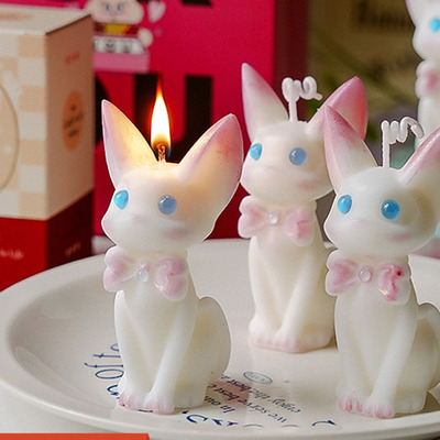 ins猫咪造型创意伴手礼diy家居装饰高级感香氛摆件仙女猫生日礼物