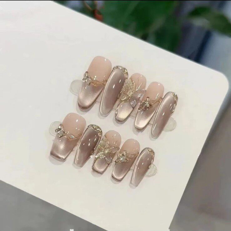 精致温柔纯手工穿戴甲片
