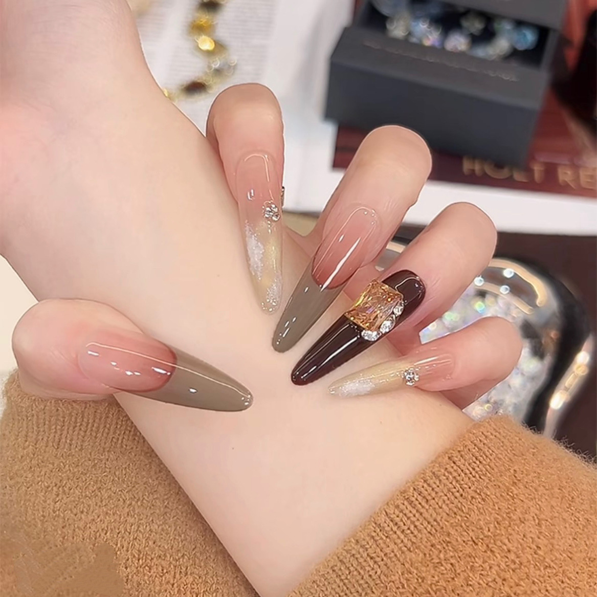 纯手工日常可拆卸穿戴甲