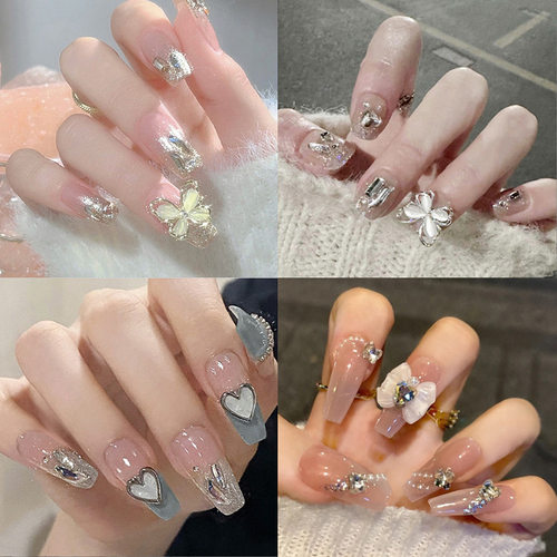 轻奢温柔小清新手工穿戴甲