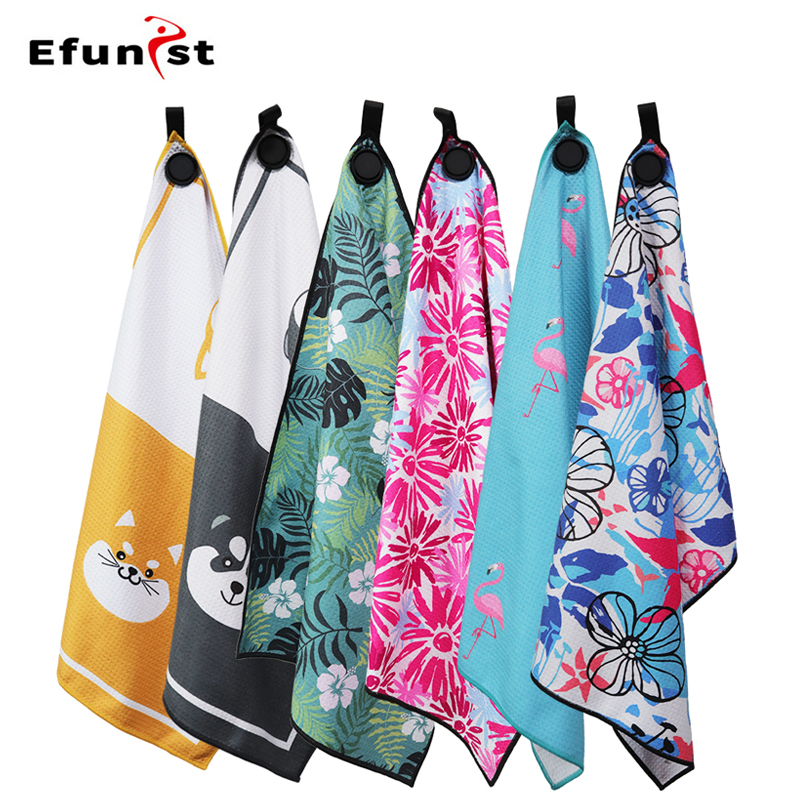 高爾夫毛巾華夫格磁吸