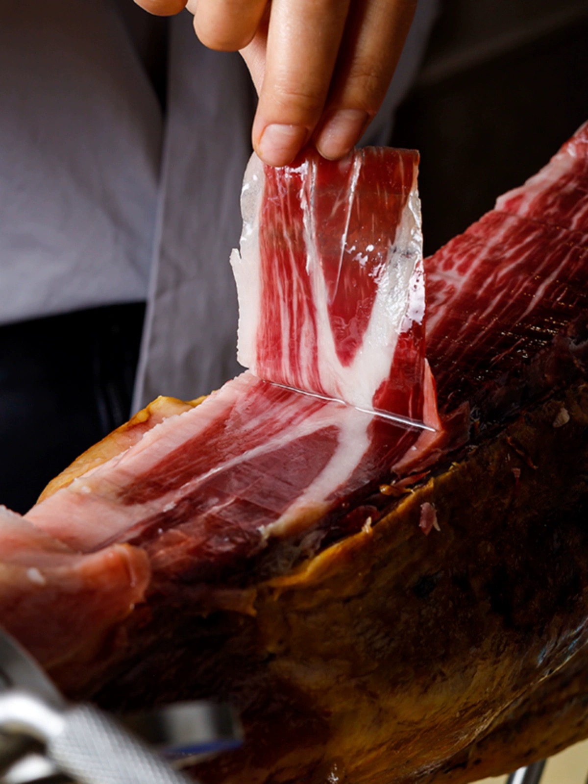 西班牙火腿伊比利亚整腿原装进口黑标100%橡果黑猪后腿整只切片生