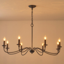 住宅 复式 楼梯吊灯设计师创意艺术高级感灯具 复古工业风LOFT 美式