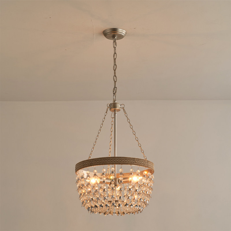 美式复古水晶吊灯 法式大气创意设计师网红客厅餐厅卧室房间主灯,家装灯饰光源,客厅吊灯,淘宝优惠券,粉丝福利购,淘宝优惠卷