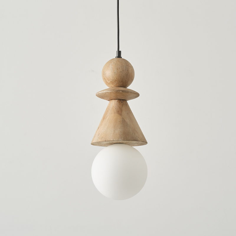 实木玻璃美式复古床头