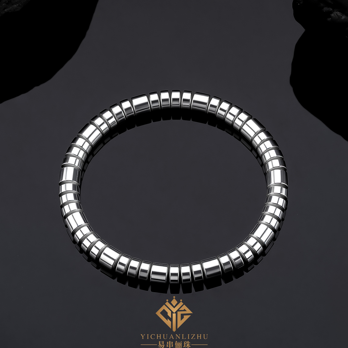 足银999直切药片手链手串礼物diy