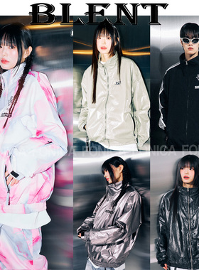 2526BLENT滑雪服立领拉链保暖防水防风单板双板开衫黑色卡其色
