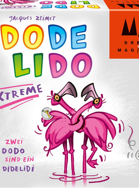 Dodelido Extreme Three Magicians Card Game board Colourful