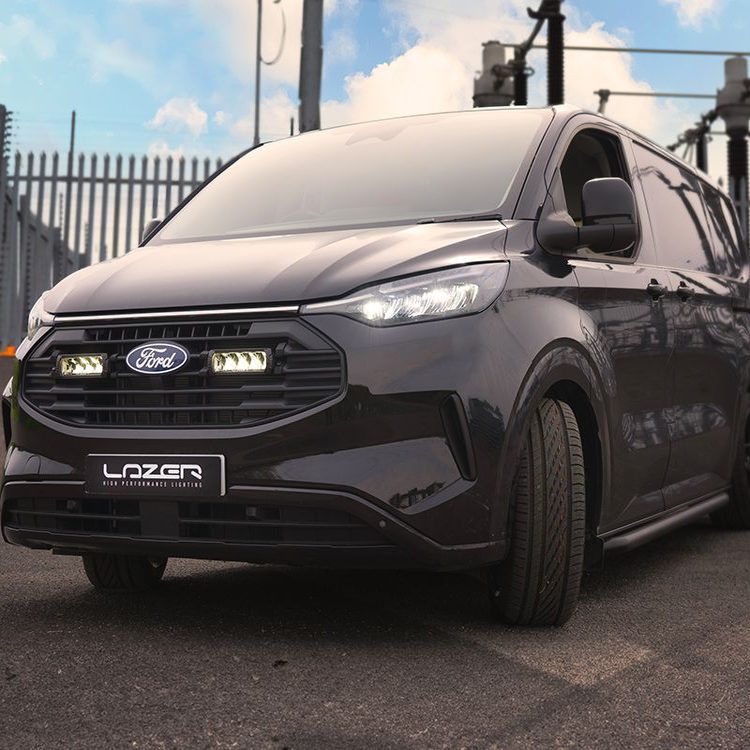 福特全顺定制版 (2024+) 英国 LAZER 中网灯 LED 射灯