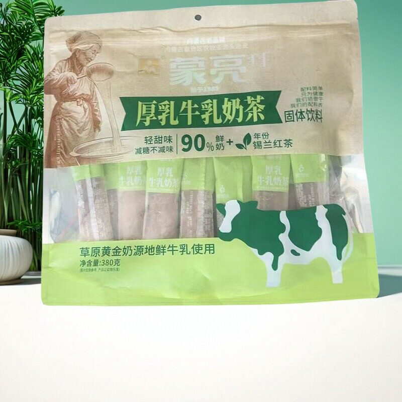 蒙亮蒙古奶茶冲饮速溶塔拉牛乳奶茶内蒙风味便携独立包袋图片