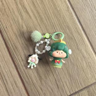 童心梦境萌粒系列盲盒可爱挂件树脂配件搭配包包钥匙扣
