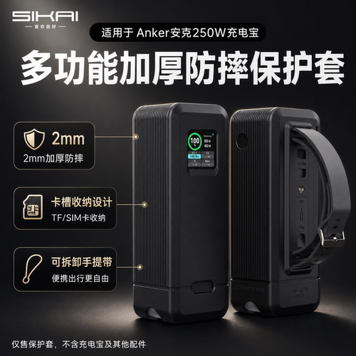 适用安克250W充电宝保护套