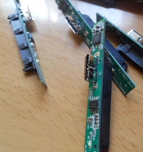 PCB电路板 WD西数新E元素移动硬盘盒子转接头 USB3.0转接口 包邮