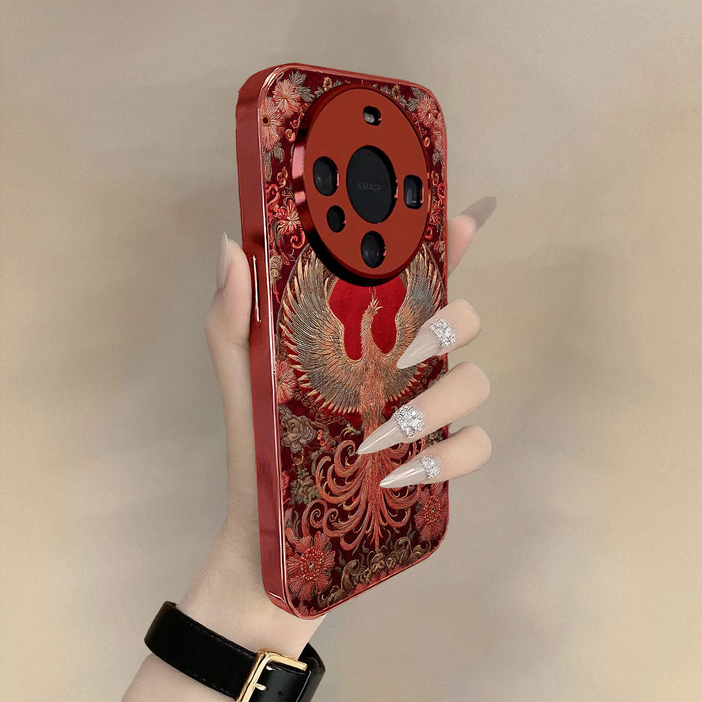 丹凤朝阳适用华为mate80pro手机壳m60新年款pura70荣耀magic8女50红色p40高级感30喜庆p70时尚nova14小众400,3C数码配件,手机保护套/壳,淘宝优惠券,粉丝福利购,淘宝优惠卷