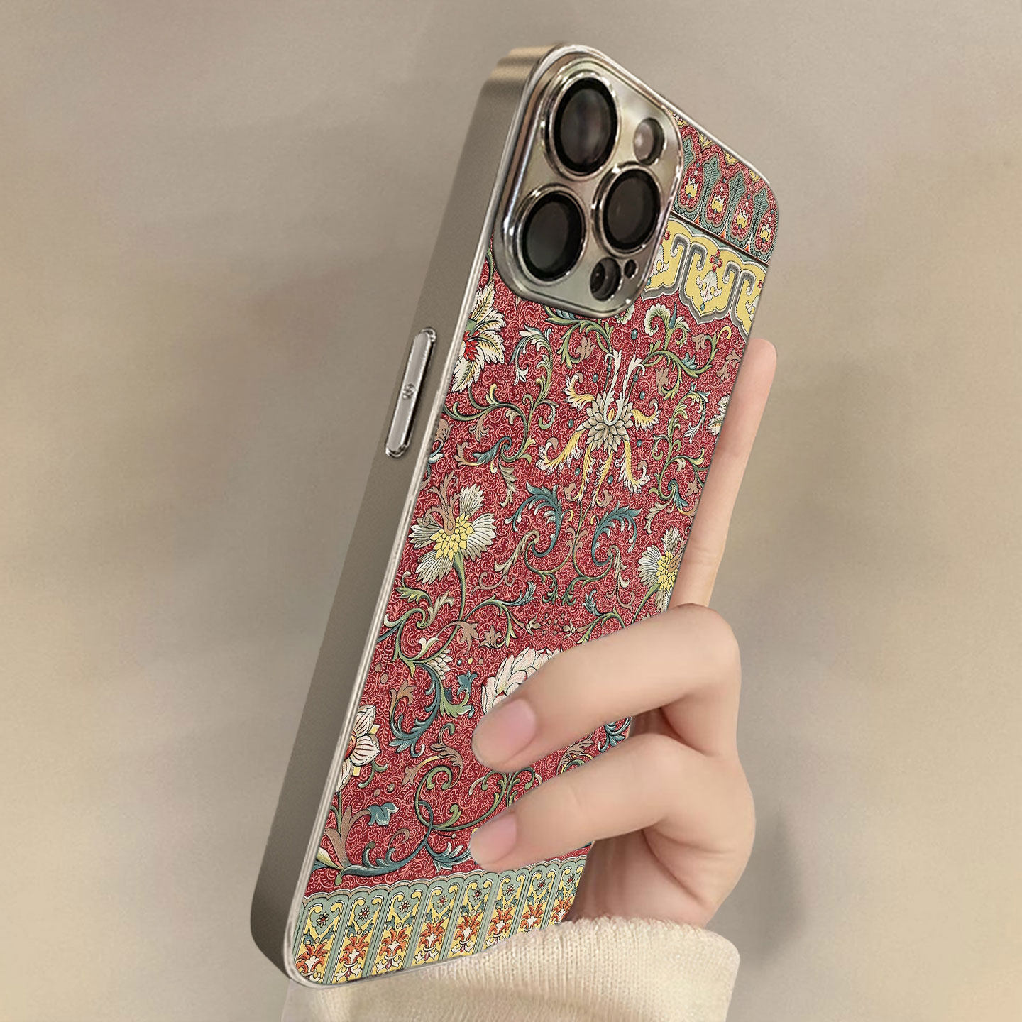 花蔓雅庭适用苹果17promax手机壳新款iPhone16pro