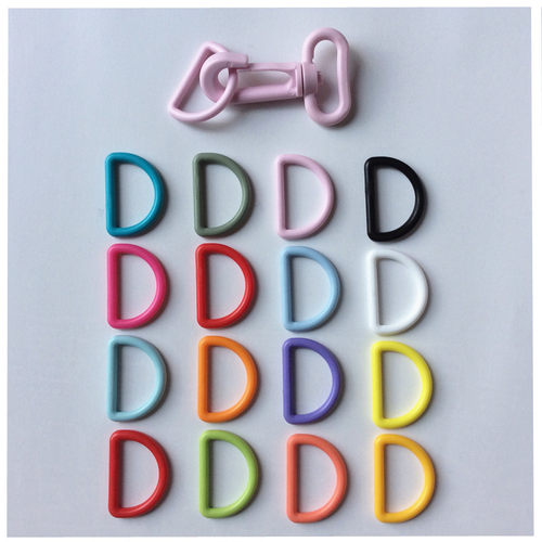 DIYD扣25mm塑料彩色箱包配件