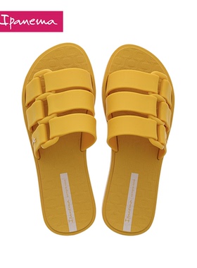 Ipanema依帕无畏系列一字拖女款休闲外穿海边沙滩凉拖鞋26519