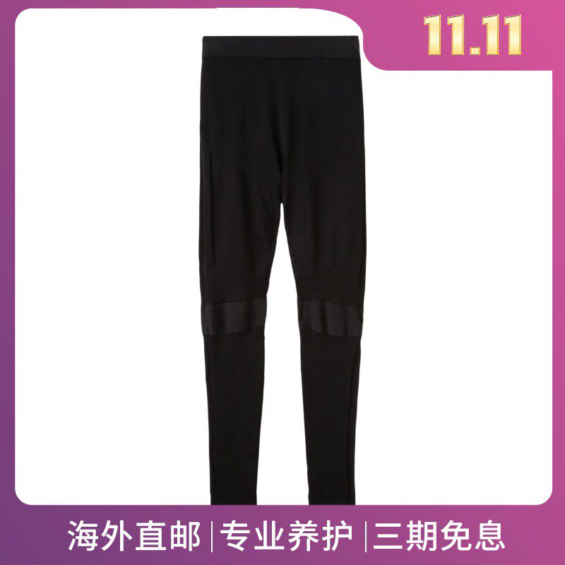LoroPiana/诺悠翩雅男士休闲裤黑色真丝哑光精致紧身裤新款