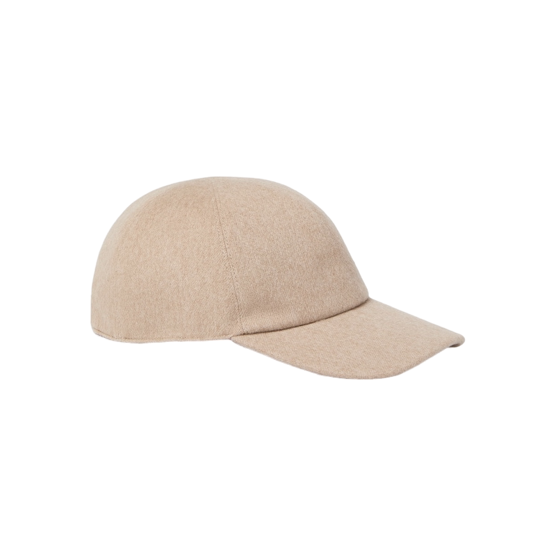 LoroPiana/诺悠翩雅男士帽子六片式帽身带Logo防泼水羊绒新款