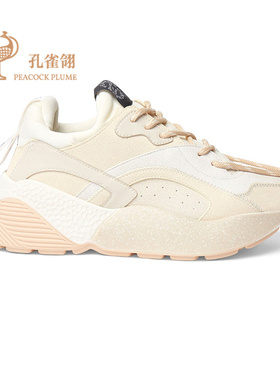 Stella McCartney/斯特拉女鞋圆头系带Eclypse运动鞋时尚前卫