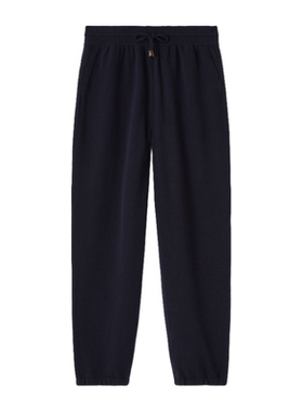 LoroPiana/诺悠翩雅男士针织衫Merano小羊绒直筒裤腿松紧腰身新款