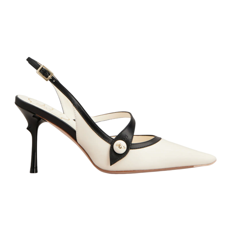 RogerVivier/罗杰维维亚女士高跟鞋漆面鞋跟小牛皮绑带露趾新款