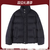 LoroPiana 诺悠翩雅男士 羊绒绗缝夹克立领防风保暖新款