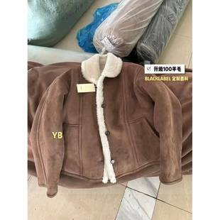 渠道25秋冬新款 皮毛一体保暖外套女羊羔毛 赵露思许我耀眼许妍同款