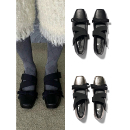 25秋季 时尚 认准 交叉绑带平底玛丽珍单鞋 open 芭蕾舞鞋 tina