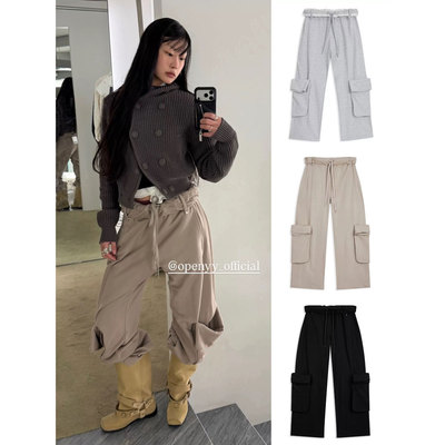 定制面料TINAOPENYY工装裤