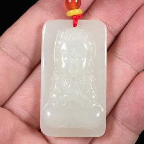 望子成龙羊脂级男款新疆和田玉