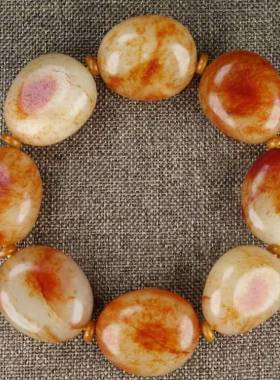 正品原石籽料手串手链男款