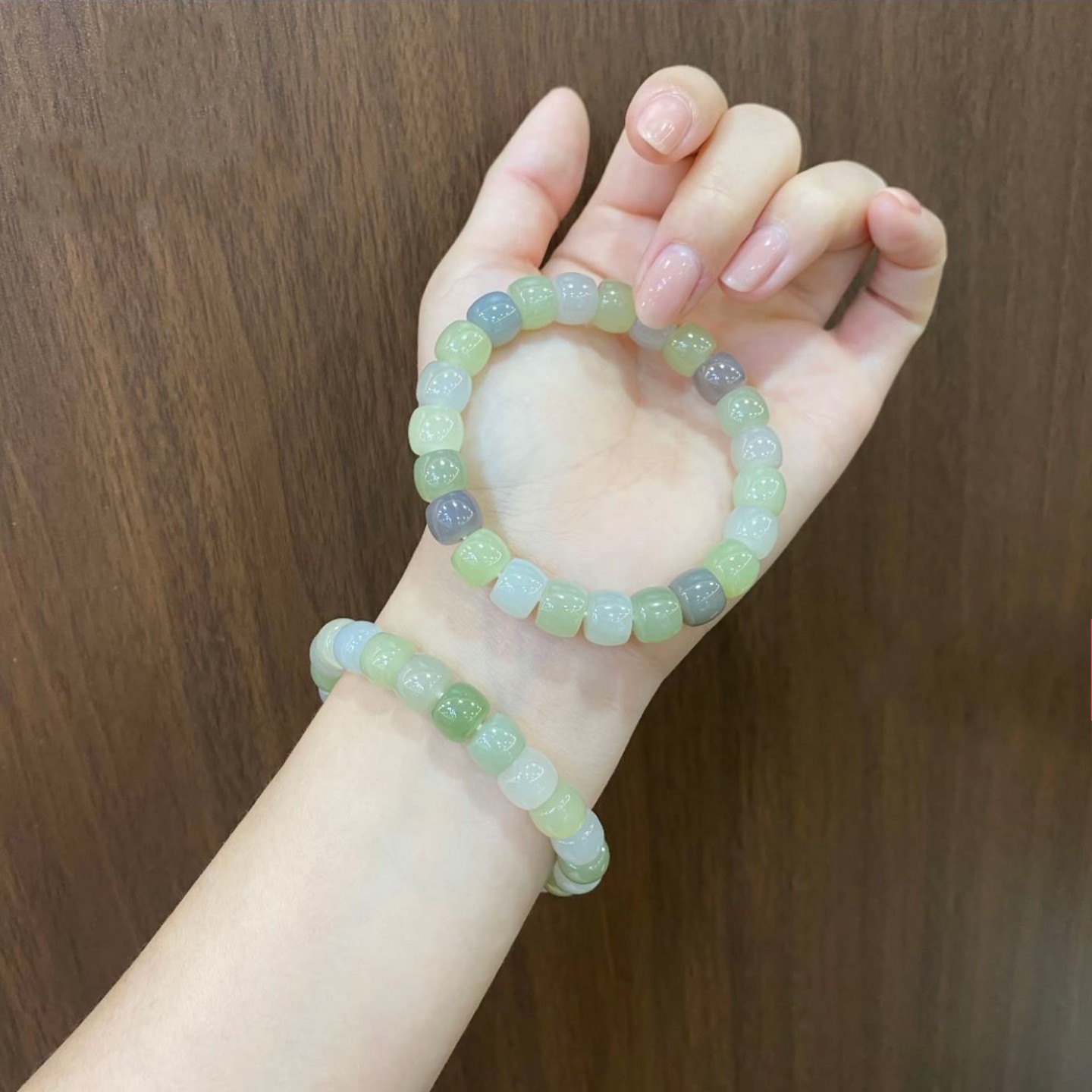 精雕多宝色直切手链手串男女款
