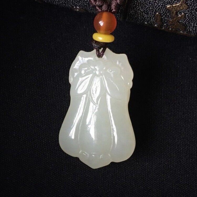 天然福瓜男女款项链新疆和田玉