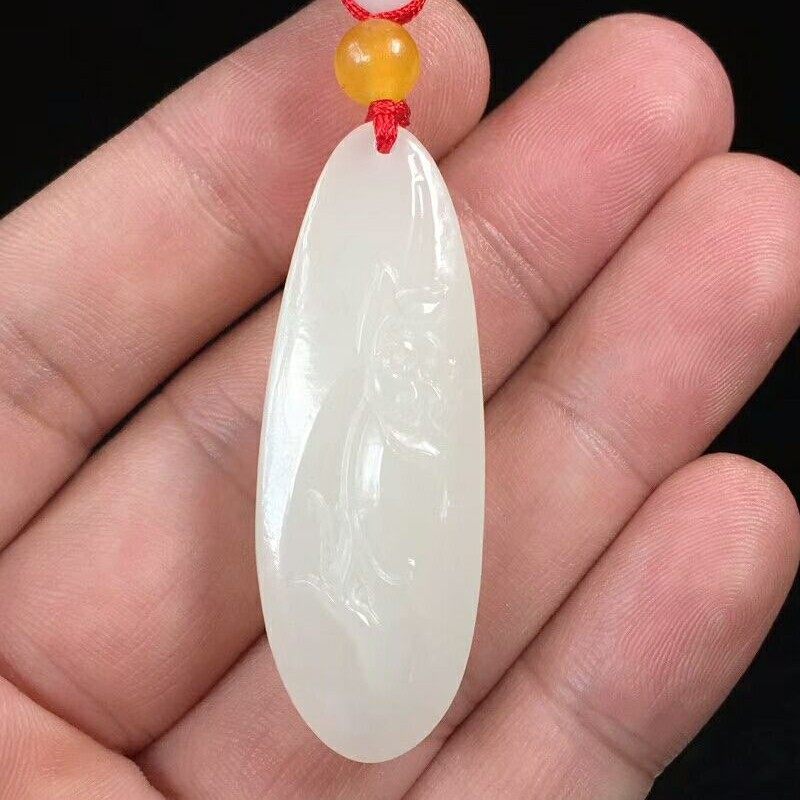 吊坠伸手来财苏州新疆和田玉送证