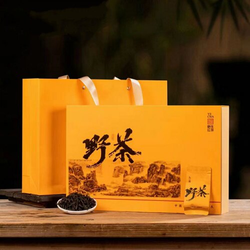 特级养胃正山小种野生红茶武夷山正宗花香小种野茶浓香型礼盒装