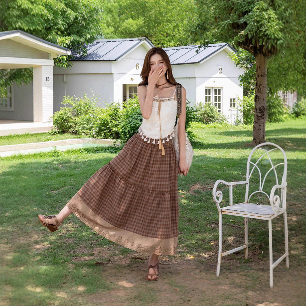 新中式复古刺绣背心搭配裙子马甲2025夏新款无袖外套百搭坎肩上衣