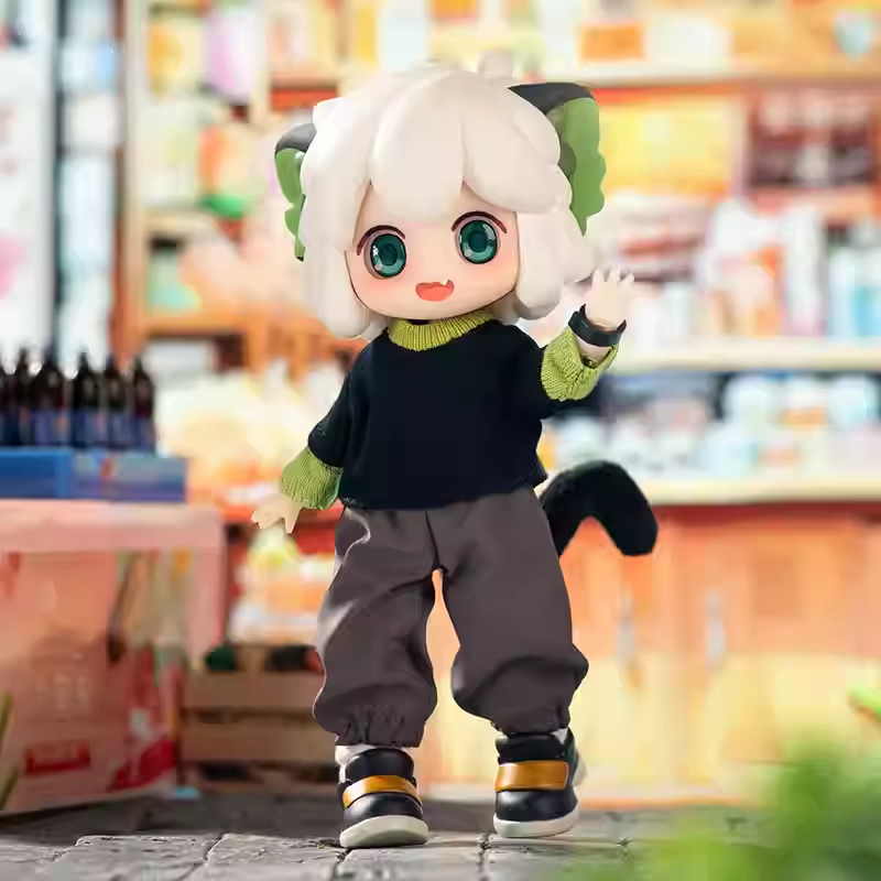 正版SIMONTOYS联名罗小黑战记2潮玩可动公仔12分BJD盲盒手办礼物
