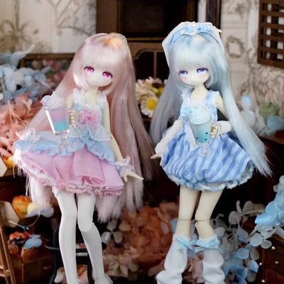 悸动瞬息未语集四季喫茶物语系列BJD盲盒植发潮玩摆件礼物周边